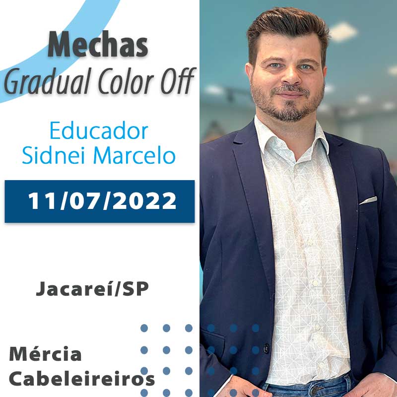 Sidnei Marcelo curso Mechas Gradual Color Off